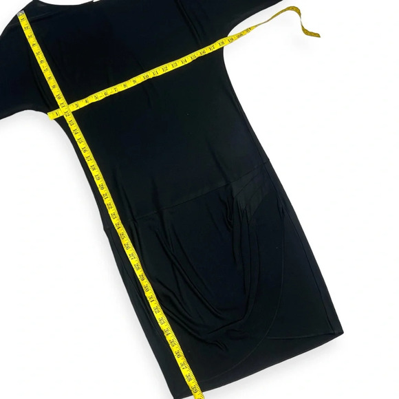 Ramy Brook black dress size S izzy chainmail dress cocktail party dress - Picture 10 of 12